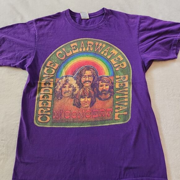 Port and Company Other - Port & Company Creedance Clearwater Revival People Tshirt With Graphics Size Med